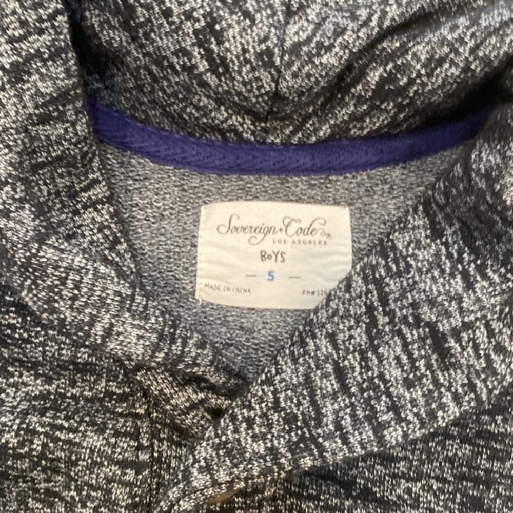 Sovereign code preppy button up sweater - Picture 2 of 5